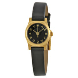 Marc by Marc Jacobs Black Dial Black Leather Ladies Watch MBM1240 - Watches of America