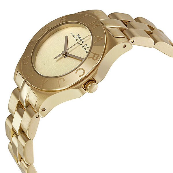 Marc by Marc Jacobs Blade Gold Dial Gold-tone Ladies Watch MBM3126 - Watches of America #2