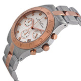Marc by Marc Jacobs Chronograph Silver Dial Two-tone Ladies Watch MBM3178 - Watches of America #2