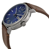Marc by Marc Jacobs Fergus Blue Dial Brown Leather Men's Watch MBM5078 - Watches of America #2