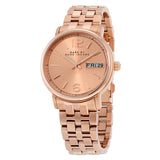 Marc By Marc Jacobs Fergus Rose Gold Dial Rose Gold-tone Ladies Watch MBM3439 - Watches of America