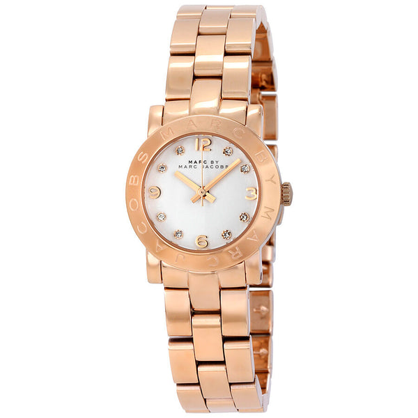 Marc by Marc Jacobs Mini Amy White Dial Ladies Watch MBM3078 - Watches of America