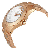 Marc by Marc Jacobs Rivera White Dial Rose Gold Ion-plated Unisex Watch MBM3135 - Watches of America #2