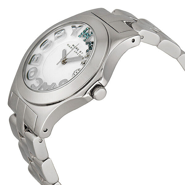 Marc by Marc Jacobs Rivera White Dial Stainless Steel Unisex Watch