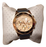 Marc By Marc Jacobs Blade Rose Gold Women's Leather Chronograph Watch MBM1188 - Watches of America #4