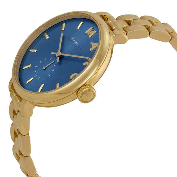 Marc by Marc Jacobs Sally Blue Dial Gold-tone Ladies Watch MBM3366 - Watches of America #2