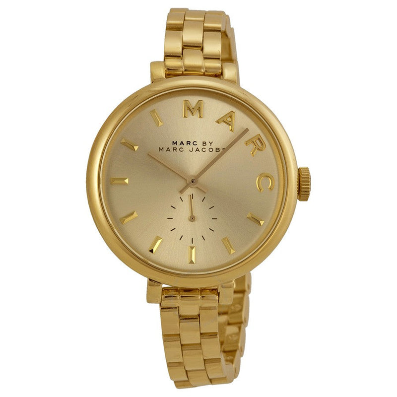 Marc Jacobs Sally Champagne Dial Gold 36mm Ladies Watch  MBM3363 - Watches of America