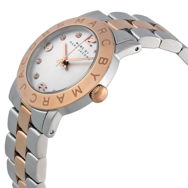 Marc by Marc Jacobs Silver Dial Two-tone Ladies Watch MBM3194 - Watches of America #2