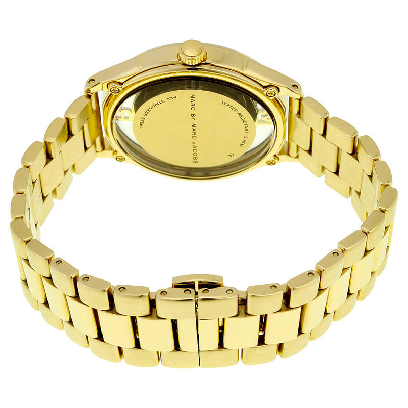 Marc by Marc Jacobs Tether Gold Dial Gold-tone Ladies Watch MBM3413 - Watches of America #3