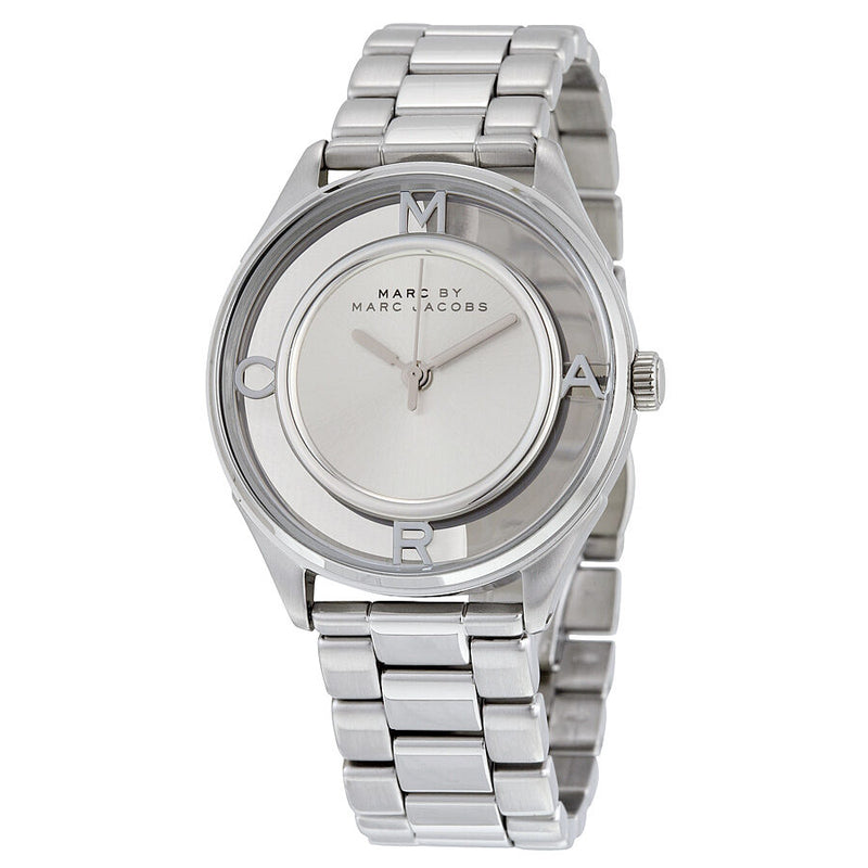 Marc by Marc Jacobs Tether Silver Dial Ladies Watch MBM3412 - Watches of America