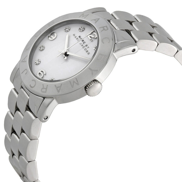 Marc by Marc Jacobs Amy White Dial Stainless Steel Ladies Watch MBM3054 - Watches of America #2