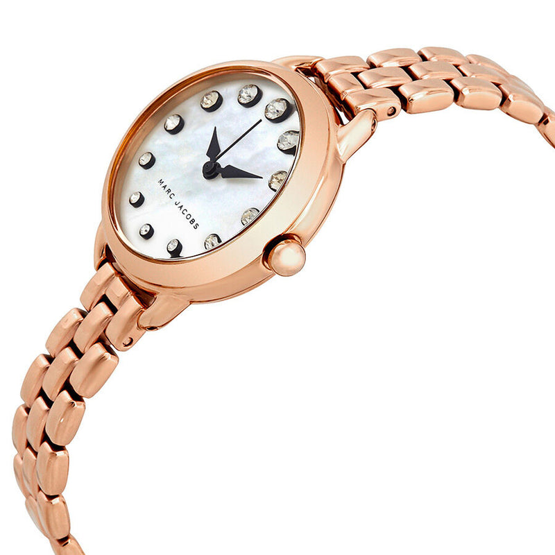 Marc Jacobs Betty Mother Of Pearl Dial Ladies Rose Gold Watch MJ3511 - Watches of America #2