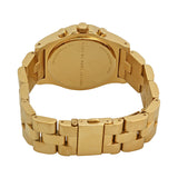 Marc by Marc Jacobs Blade Chronograph Gold Dial Gold-Tone Stainless Steel Ladies Watch #MBM3101 - Watches of America #3