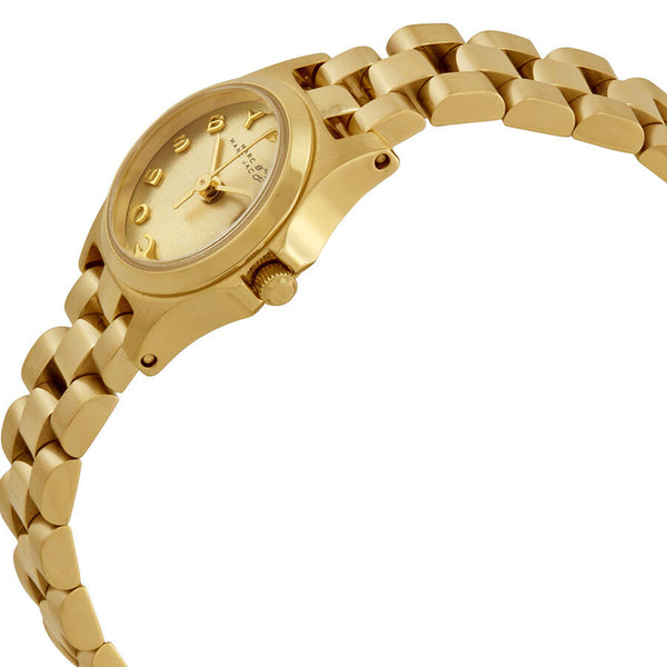Marc by Marc Jacobs Henry Dinky Champagne Dial Gold-tone Ladies Watch MBM3199 - Watches of America #2