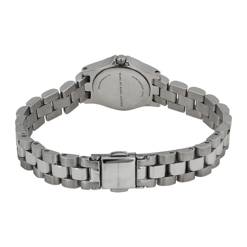 Marc by Marc Jacobs Henry Dinky Silver Dial Stainless Steel Ladies Watch MBM3198 - Watches of America #3