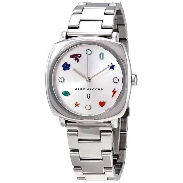 Marc Jacobs Mandy Silver Dial Men's Watch MJ3548 – Watches of