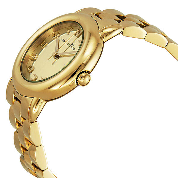 Marc by Marc Jacobs Marci Gold Dial Gold Ion-plated Ladies Watch MBM3098 - Watches of America #2