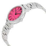 Marc Jacobs Roxy Fuchsia Dial Ladies Stainless Steel Watch MJ3528 - Watches of America #2