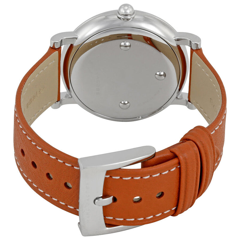 Marc Jacobs Roxy Quartz White Dial Brown Leather Ladies Watch MJ1571 - Watches of America #3