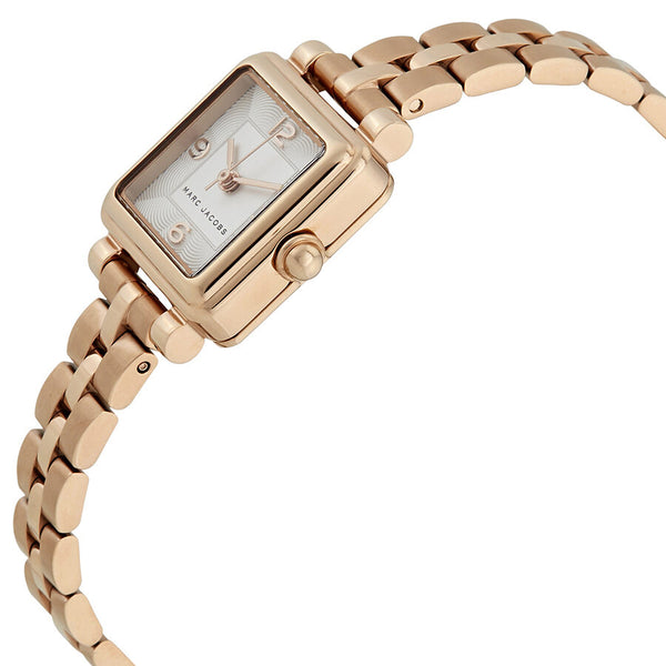 Marc Jacobs Vic Silver Dial Rose Gold-tone Ladies Watch MJ3530 - Watches of America #2