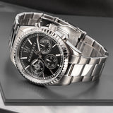 Maserati Competizione Reloj cronógrafo de cuarzo con esfera negra para hombre R8853100014