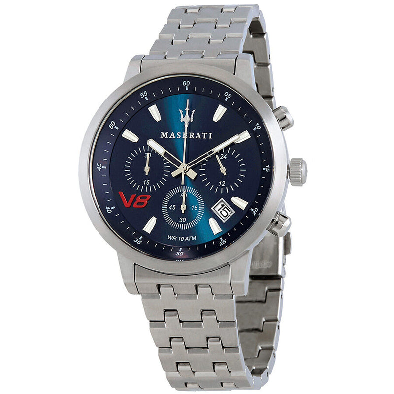 Maserati Granturismo Chronograph Blue Dial Men's Watch #R8873134002 - Watches of America