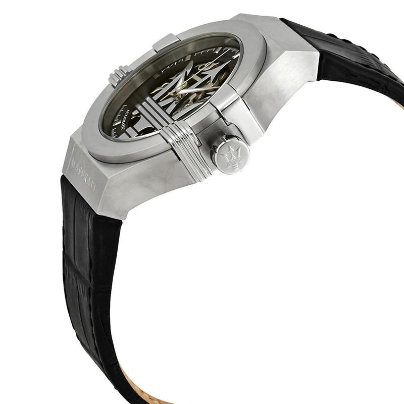 Reloj Maserati Potenza Automático Esfera Negra Hombre R8821108001