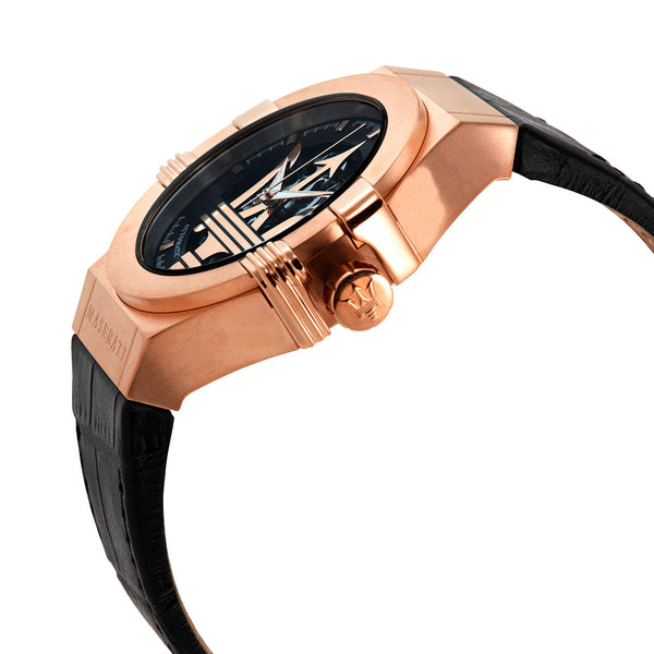 Maserati Potenza Automatic Black Skeleton Dial Men's Watch #R8821108039 - Watches of America #2
