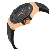 Maserati Potenza Black Dial Black Rubber Men's Watch R8851108002 - Watches of America #2