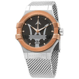 Maserati Potenza Quartz Dark Grey Dial Men's Watch R8853108007 - Watches of America