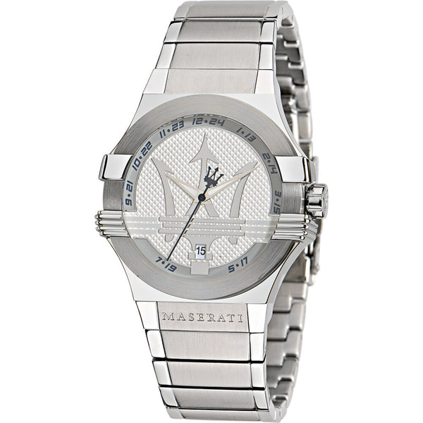 Maserati Potenza Silver Dial Men's Watch R8853108002 - Watches of America