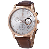 Maserati Ricordo Chronograph Silver Dial Men's Watch R8871633002 - Watches of America