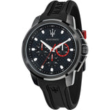 Maserati Sfida Chronograph Black Dial Men's Watch R8851123007 - Watches of America