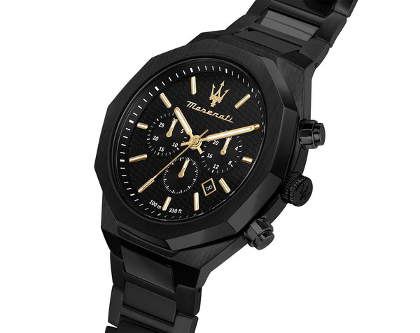 Maserati Stile Black Chronograph  R8873642005 - Watches of America #2