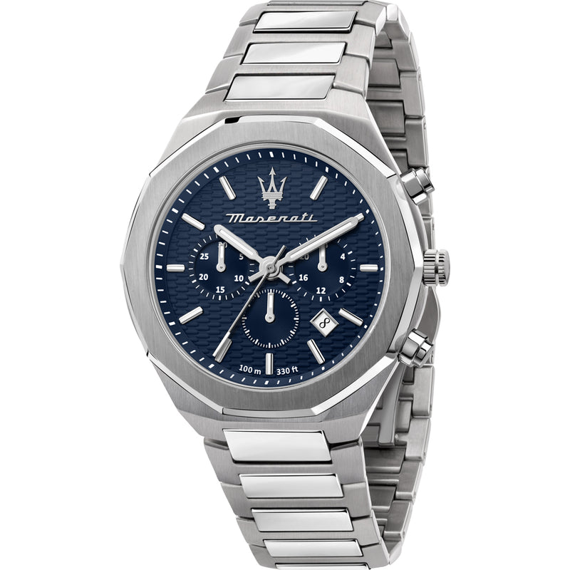 Maserati Stile Chronograph Silver   R8873642006 - Watches of America