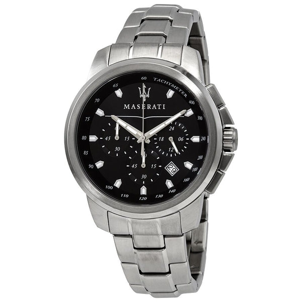 Maserati Successo Chronograph Black Dial Men's Watch R8873621001 - Watches of America