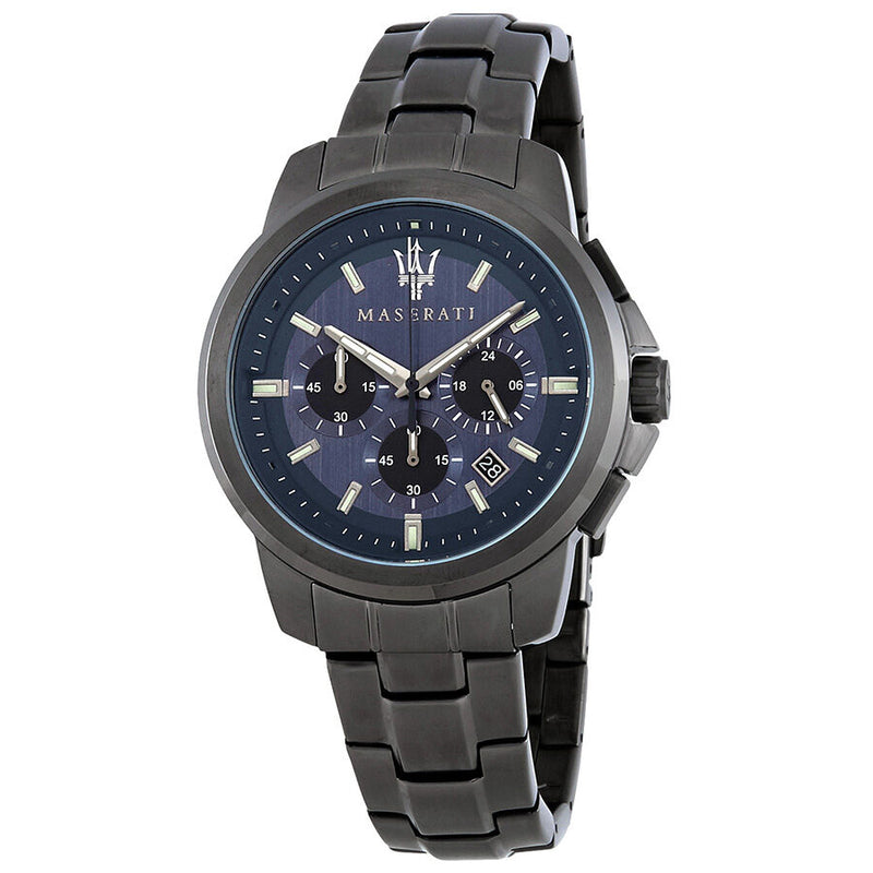 Maserati Successo Chronograph Blue Dial Men's Watch R8873621005 - Watches of America