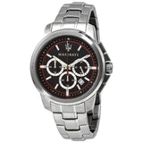 Maserati Successo Chronograph Quartz Black Dial Men's Watch R8873621009 - Watches of America