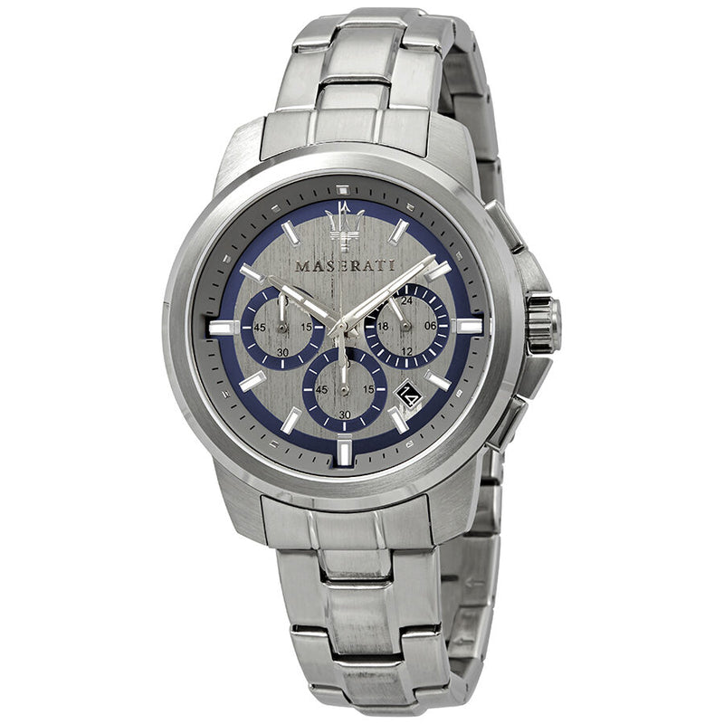 Maserati Successo Chronograph Silver Dial Men's Watch R8873621006 - Watches of America