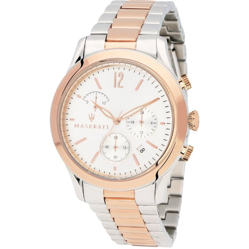 Maserati Tradizione Chronograph Silver Dial Men's Watch R8873625001 - Watches of America