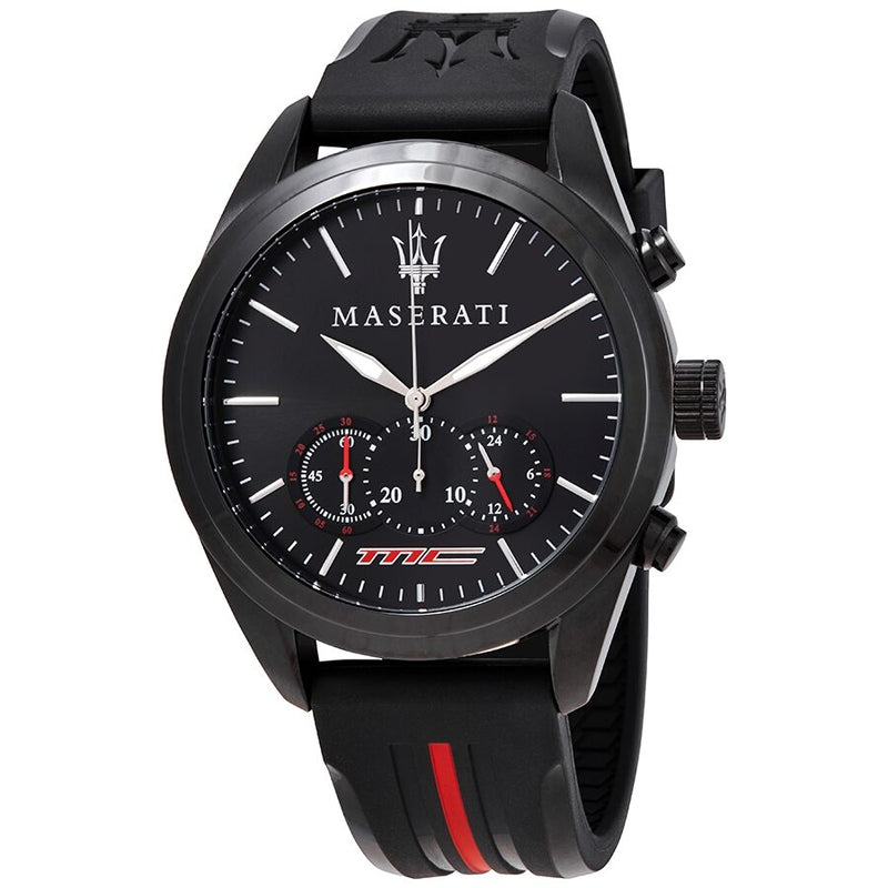 Maserati watch clearance black and red