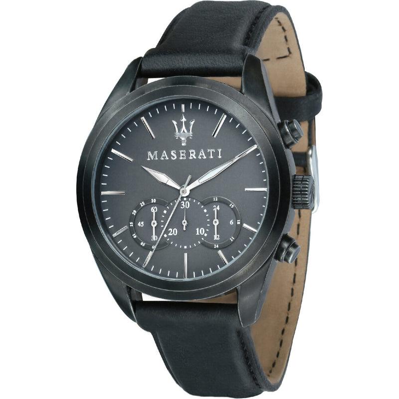 Maserati Traguardo Chronograph Grey Dial Men's Watch R8871612019 - Watches of America