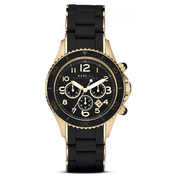 Marc by Marc Jacobs  Rock Chrono Silicone Wraped Watch  MBM2552 - Watches of America