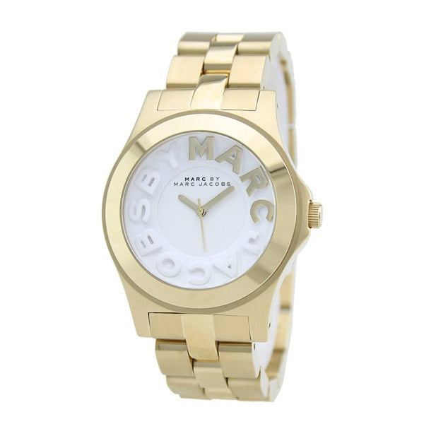 Marc Jacobs Women's 'Rivera' Gold-Tone Stainless Steel Watch MBM3134 - Watches of America #3