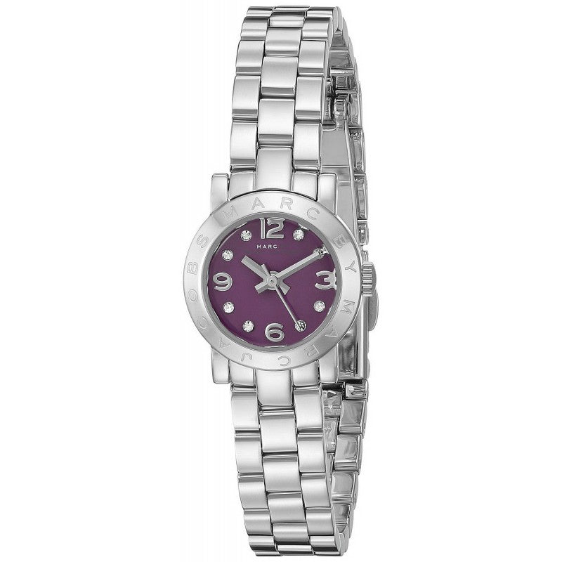 Marc By Marc Jacobs Amy Mini Purple Dial Ladies Watch  MBM3228 - Watches of America