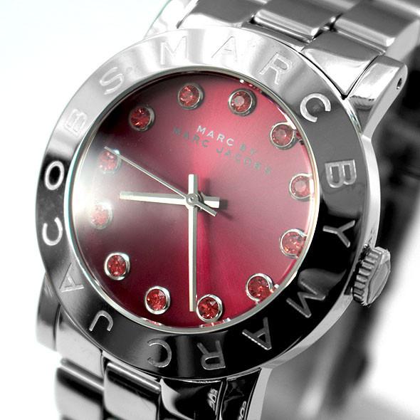 Marc By Marc Jacobs Amy Red Women's Steel Classic Watch MBM3333 - Watches of America #4