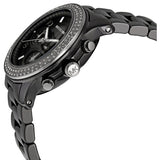 Michael Kors Black Dial Black Ceramic Bracelet Chronograph Watch MK5190#mk5190 - Watches of America #2