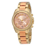 Michael Kors Blair Chronograph Rose Dial Ladies Watch MK6316 - Watches of America