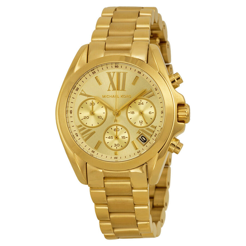 Michael Kors Bradshaw Chronograph Champagne Dial Ladies Watch #MK5798 - Watches of America
