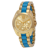 Michael Kors Bradshaw Chronograph Champagne Dial Ladies Watch MK5908 - Watches of America